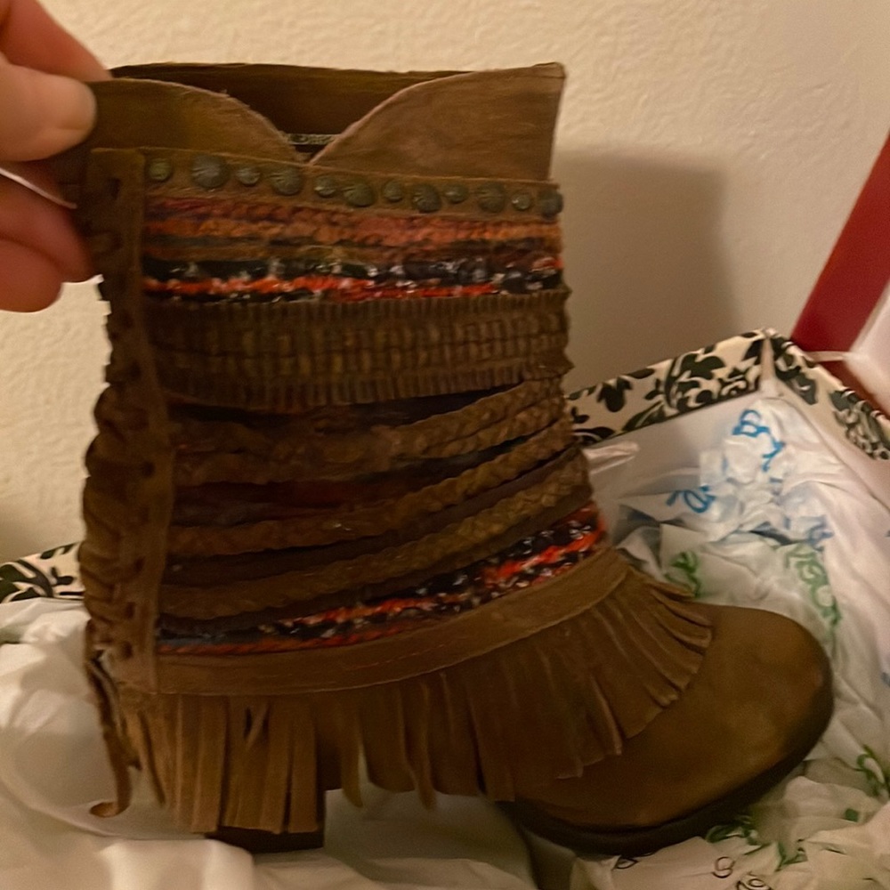 Naughty Monkey Leather Boho boot
